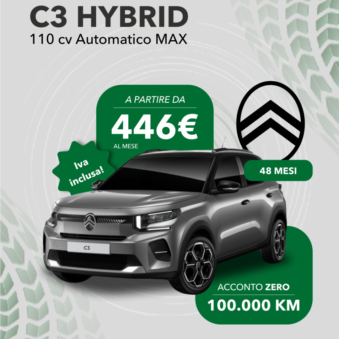 offerta-citroen-c3-luglio